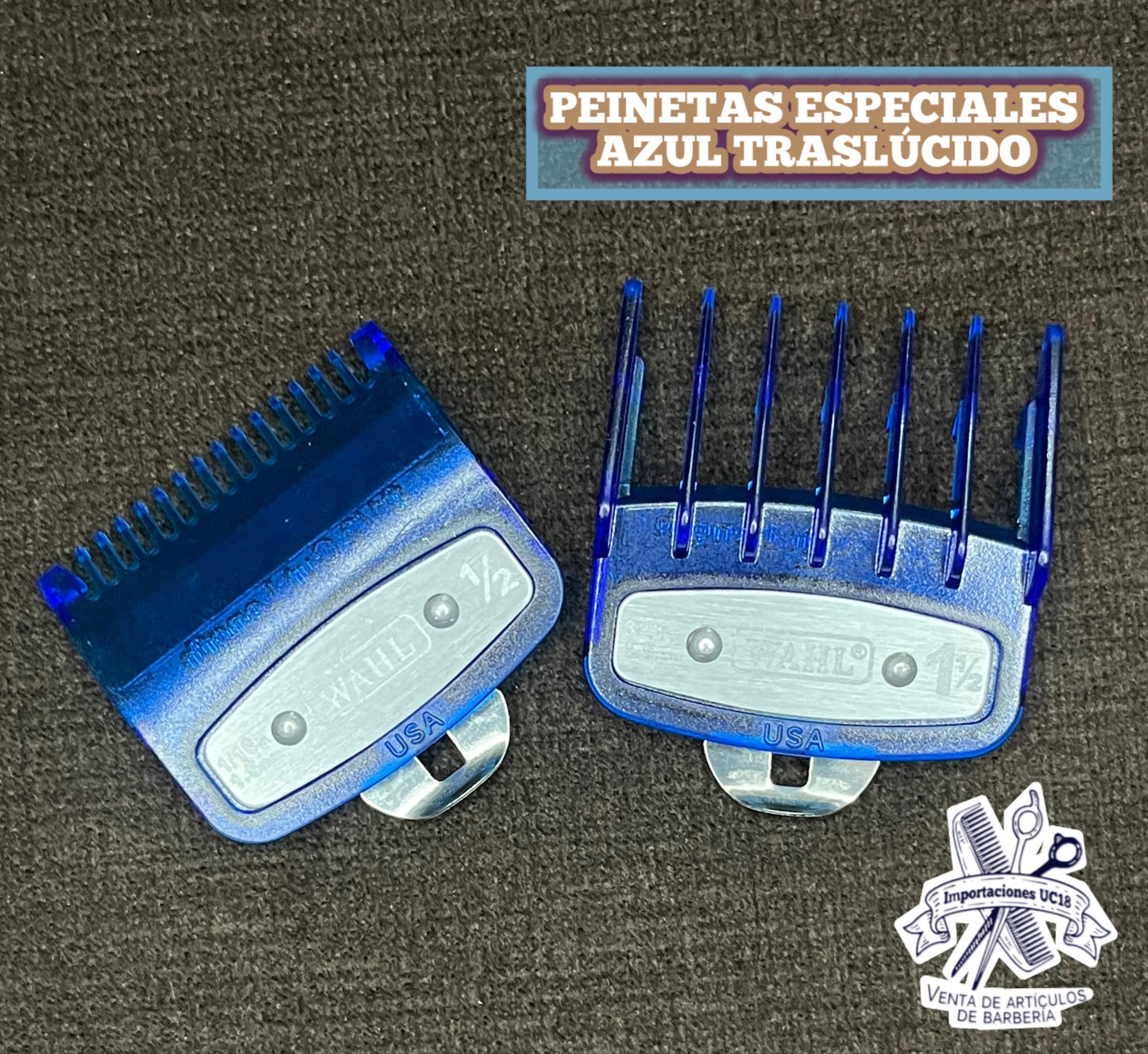 Peinetas Especiales Reforzadas 1/2 y 1 1/2 WAHL