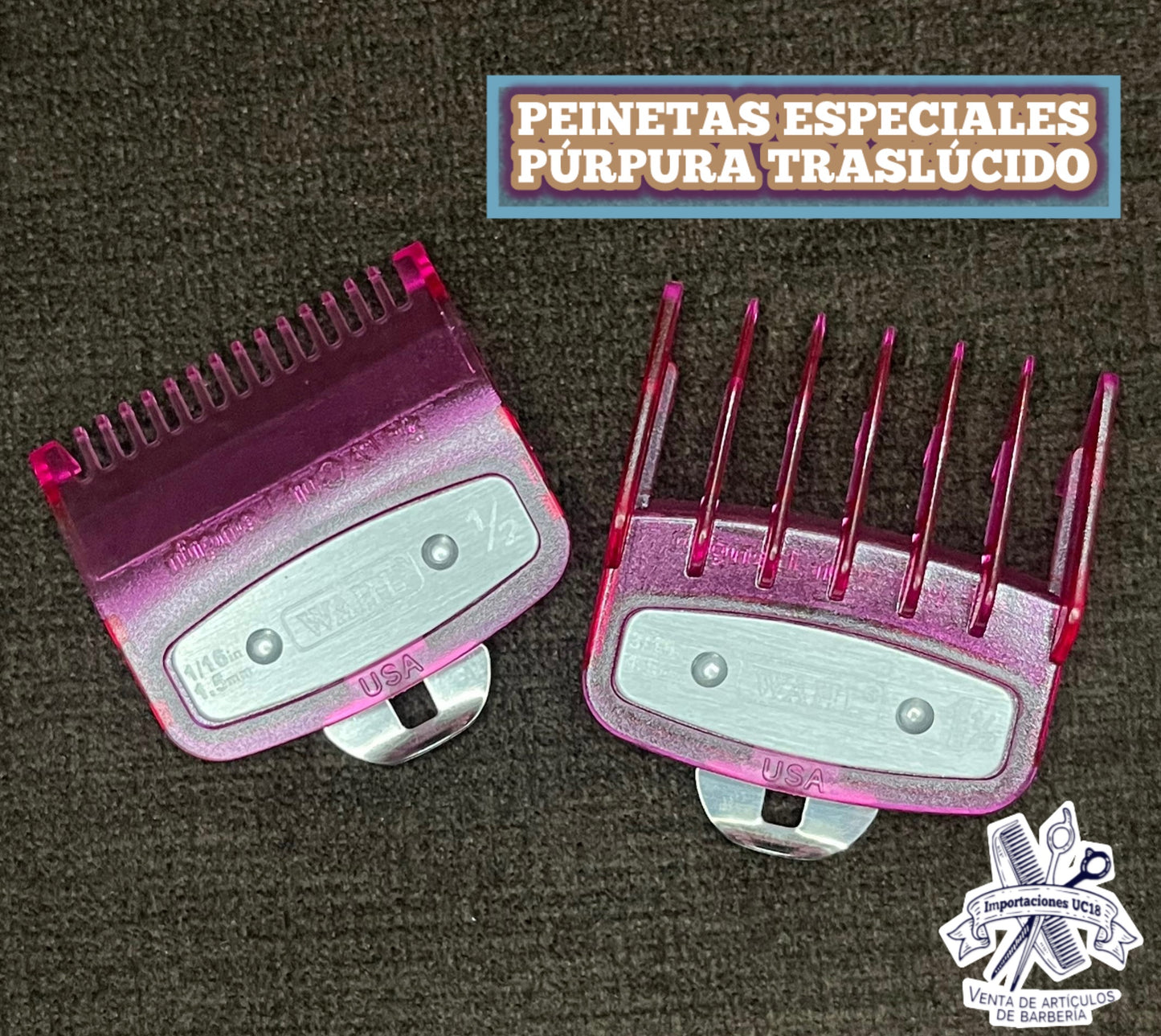 Peinetas Especiales Reforzadas 1/2 y 1 1/2 WAHL