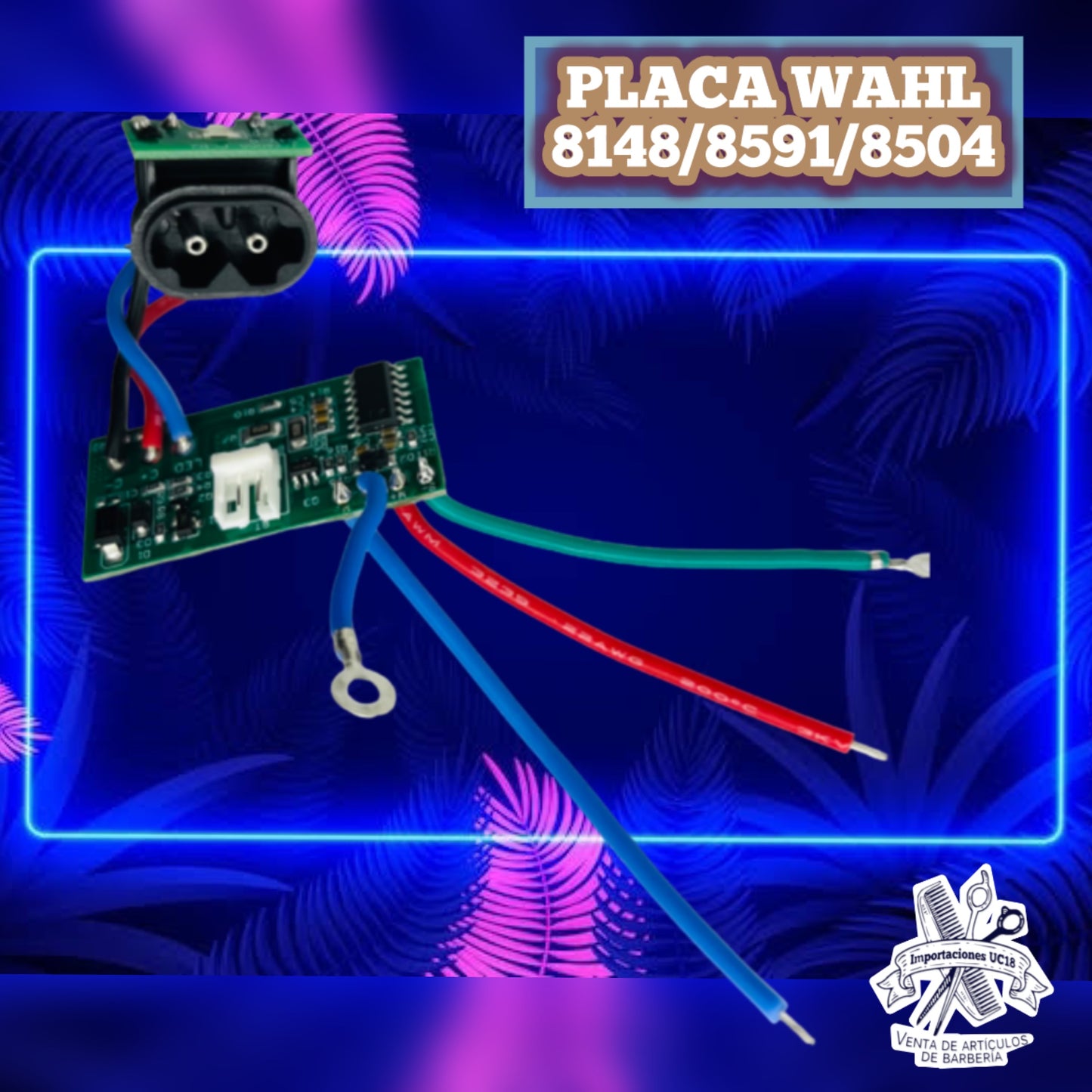 Placa para Wahl 8148/8591/8504