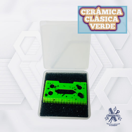Cuchilla Cerámica Clásica Verde, Amarillo, Roja y Azul