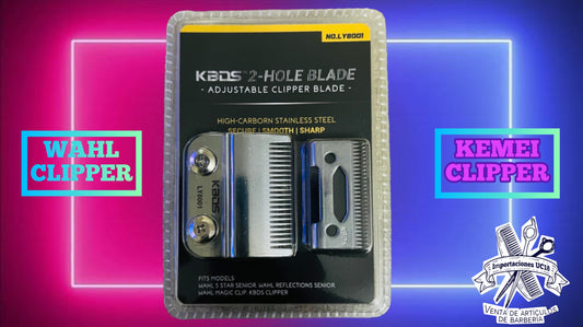 Cuchilla KBDS de Acero Inoxidable Plateada