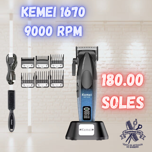 Kemei 1670 Clipper 9000 RPM