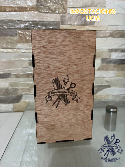 Tacho para hojas de afeitar desechables