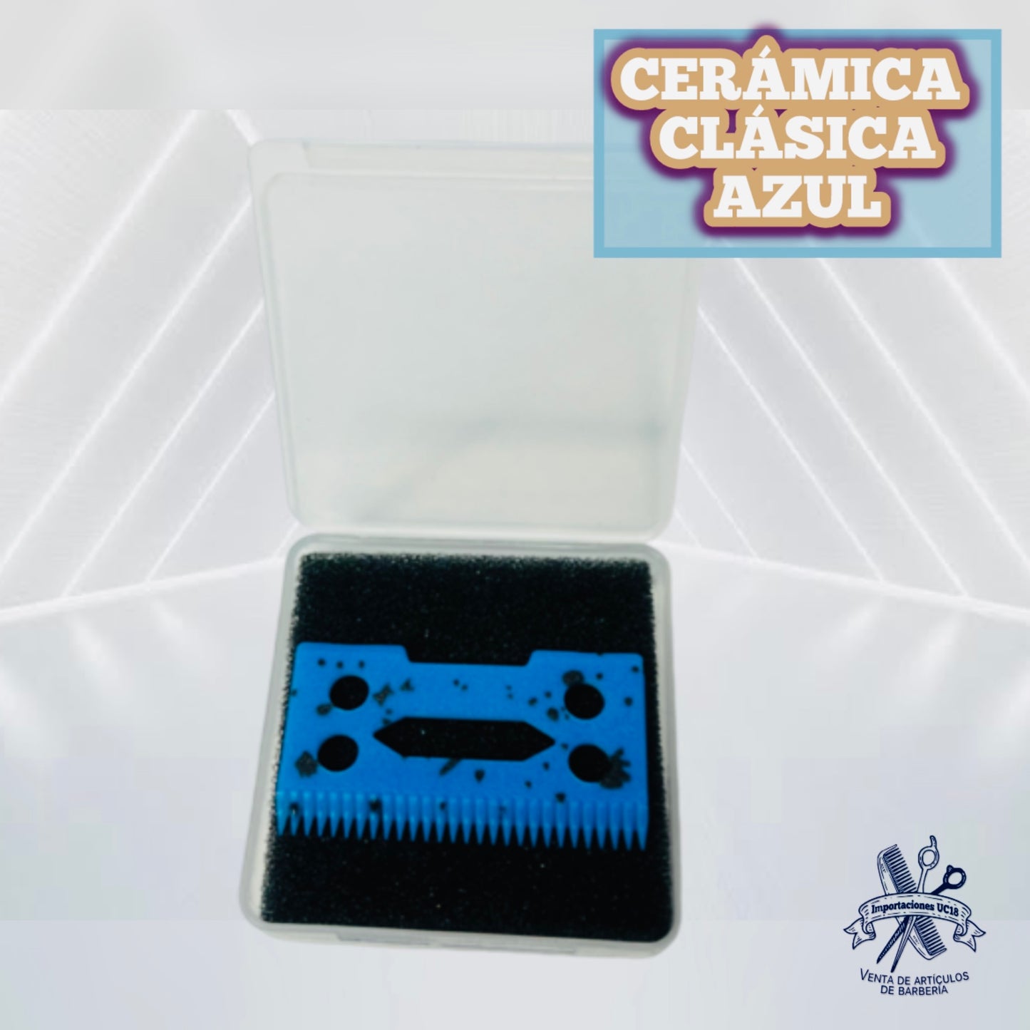 Cuchilla Cerámica Clásica Verde, Amarillo, Roja y Azul