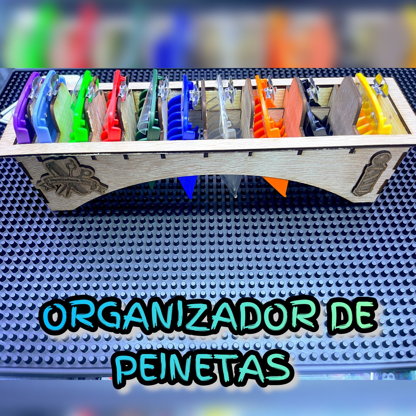 Organizador para 10 peinetas con Diseño