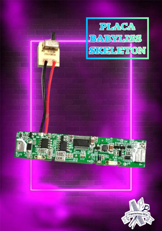 Placa Babyliss Skeleton FX787